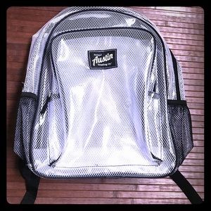 austin clear backpack
